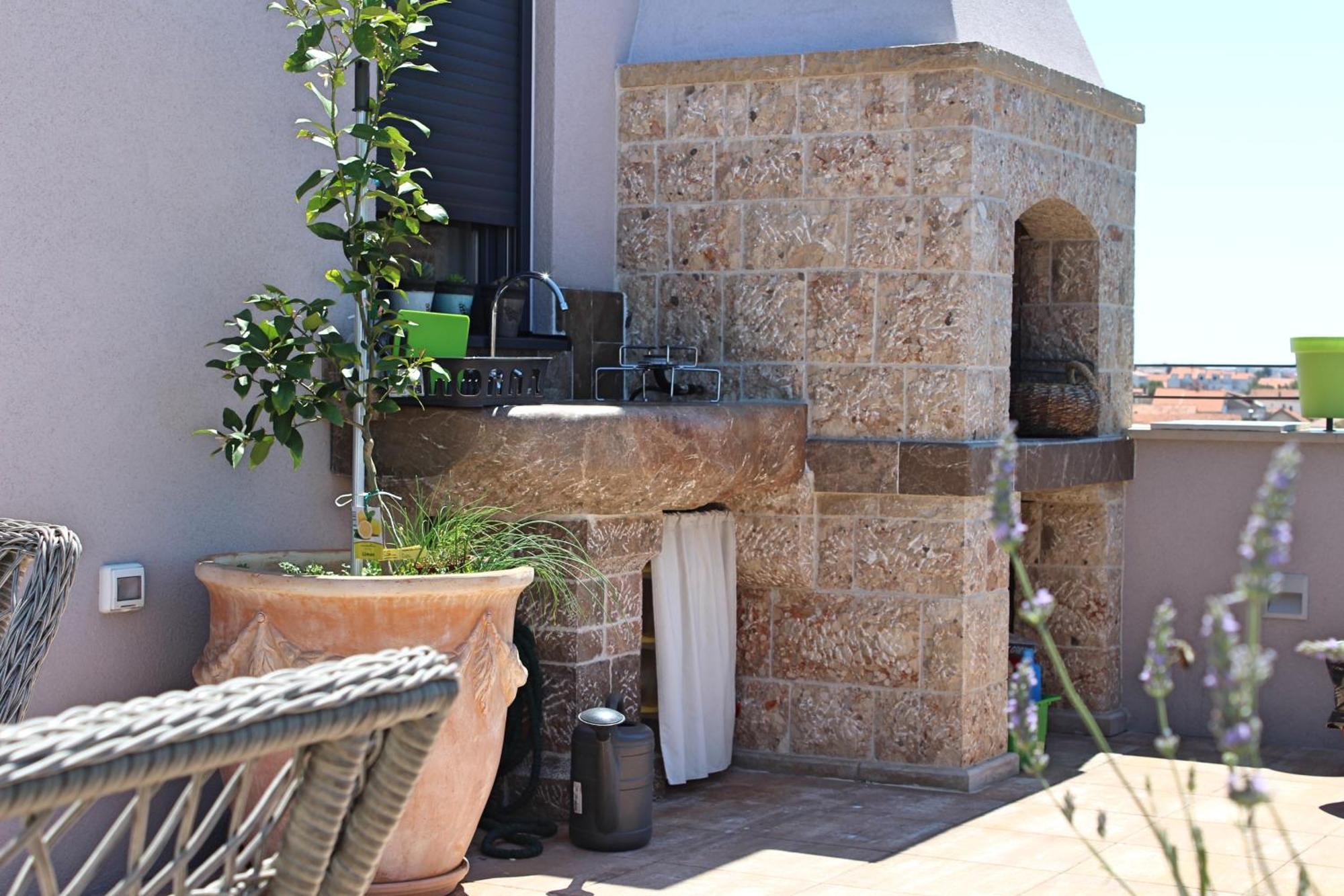 Apartment Garden Terrace Zadar Exterior photo